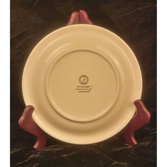 Vintage Wedgwood Peter Rabit Christening Plate from the Stories of Beatrix Potte - Picture 4 of 9